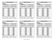 Manual Timecard Month Mini