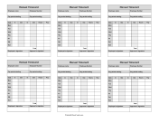 Manual Timecard Week Mini