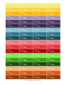 Time In Out Stickers