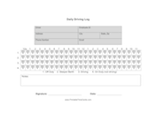 Trucker Driving Log